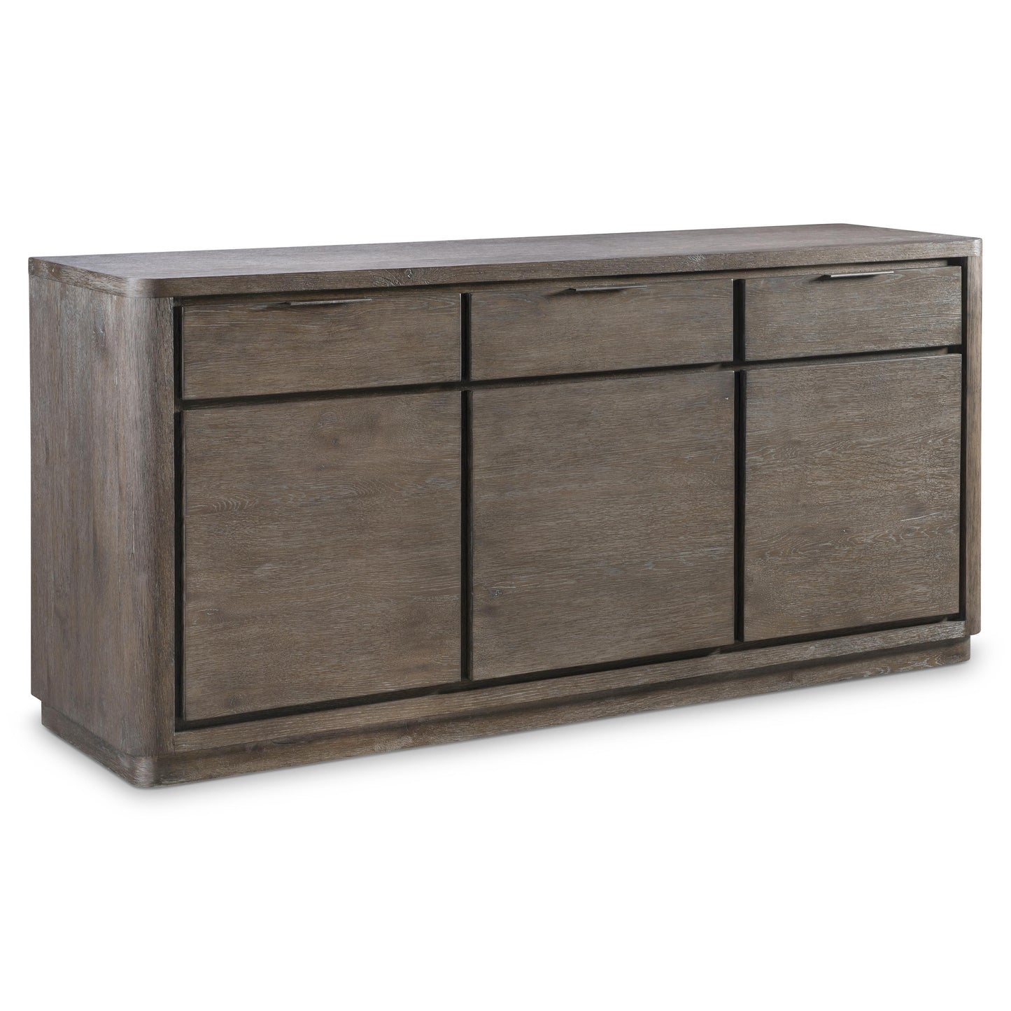 the Bernhardt Outline 360-132 dining room buffet is available in Edmonton at McElherans Furniture + Design