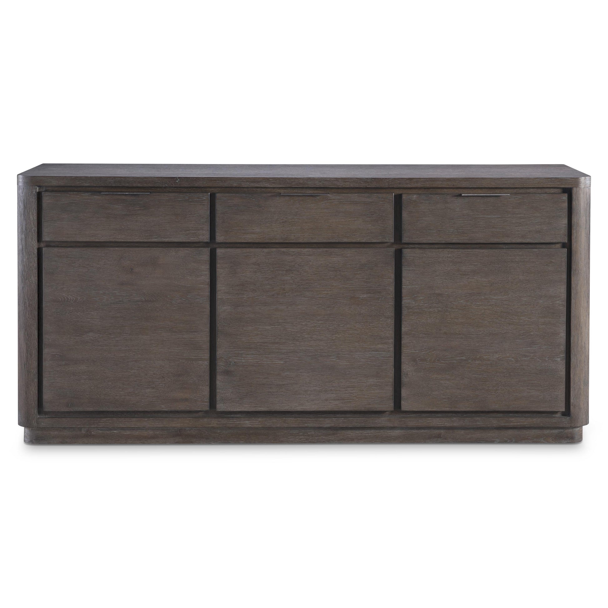 the Bernhardt Outline 360-132 dining room buffet is available in Edmonton at McElherans Furniture + Design