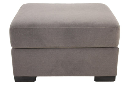 the Bernhardt Germain B2661 living room upholstered ottoman is available in Edmonton at McElherans Furniture + Design
