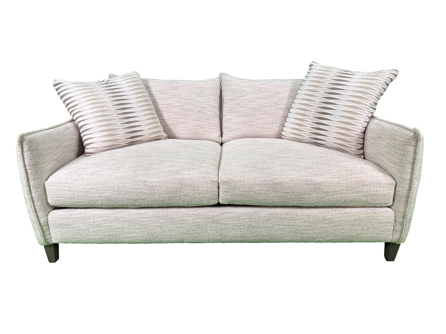 the Bernhardt Joli living room upholstered sofa is available in Edmonton at McElherans Furniture + Design