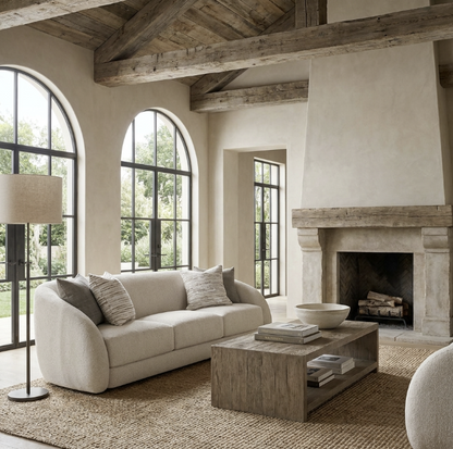 the Bernhardt Austen P2376A living room upholstered sofa is available in Edmonton at McElherans Furniture + Design