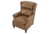 the Bradington Young classic / traditional Brloderick living room reclining leather recliner is available in Edmonton at McElherans Furniture + Design