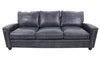 Bradington Young  classic / traditional Oliver living room leather upholstered sofa