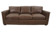 Bradington Young  transitional 625-95 living room leather upholstered sofa