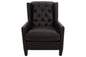 the Brentwood Colton living room leather chair is available in Edmonton at McElherans Furniture + Design