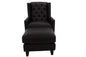 the Colton leather chair and ottoman is available in Edmonton at McElherans Furniture + Design