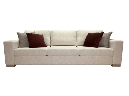the Brentwood Tennyson living room upholstered sofa is available in Edmonton at McElherans Furniture + Design