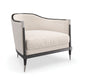 the Caracole Splash of Flash living room upholstered chair is available in Edmonton at McElherans Furniture + Design