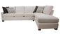 the Century Cornerstone 7600-94/42 living room upholstered sectional is available in Edmonton at McElherans Furniture + Design