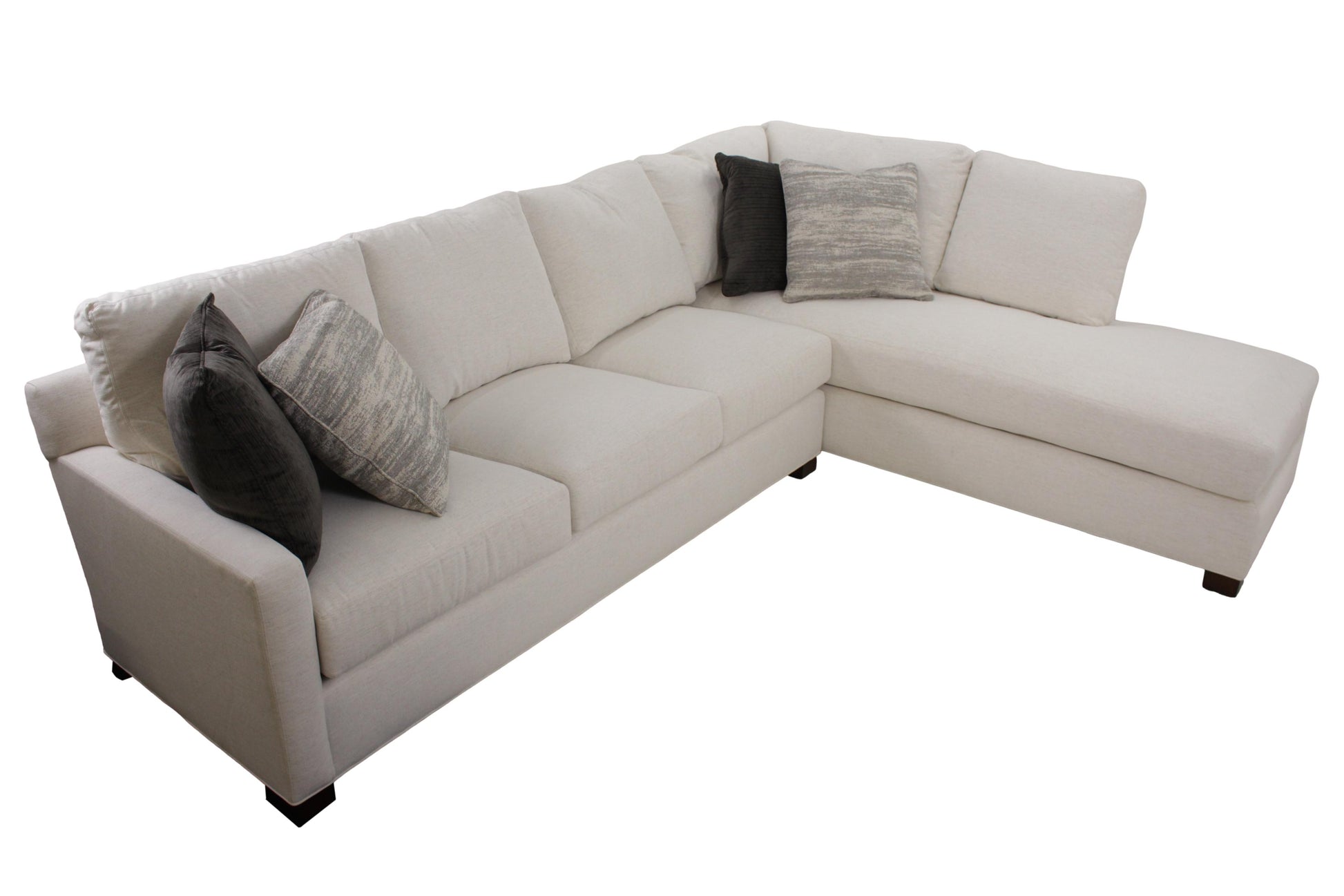the Century Cornerstone 7600-94/42 living room upholstered sectional is available in Edmonton at McElherans Furniture + Design