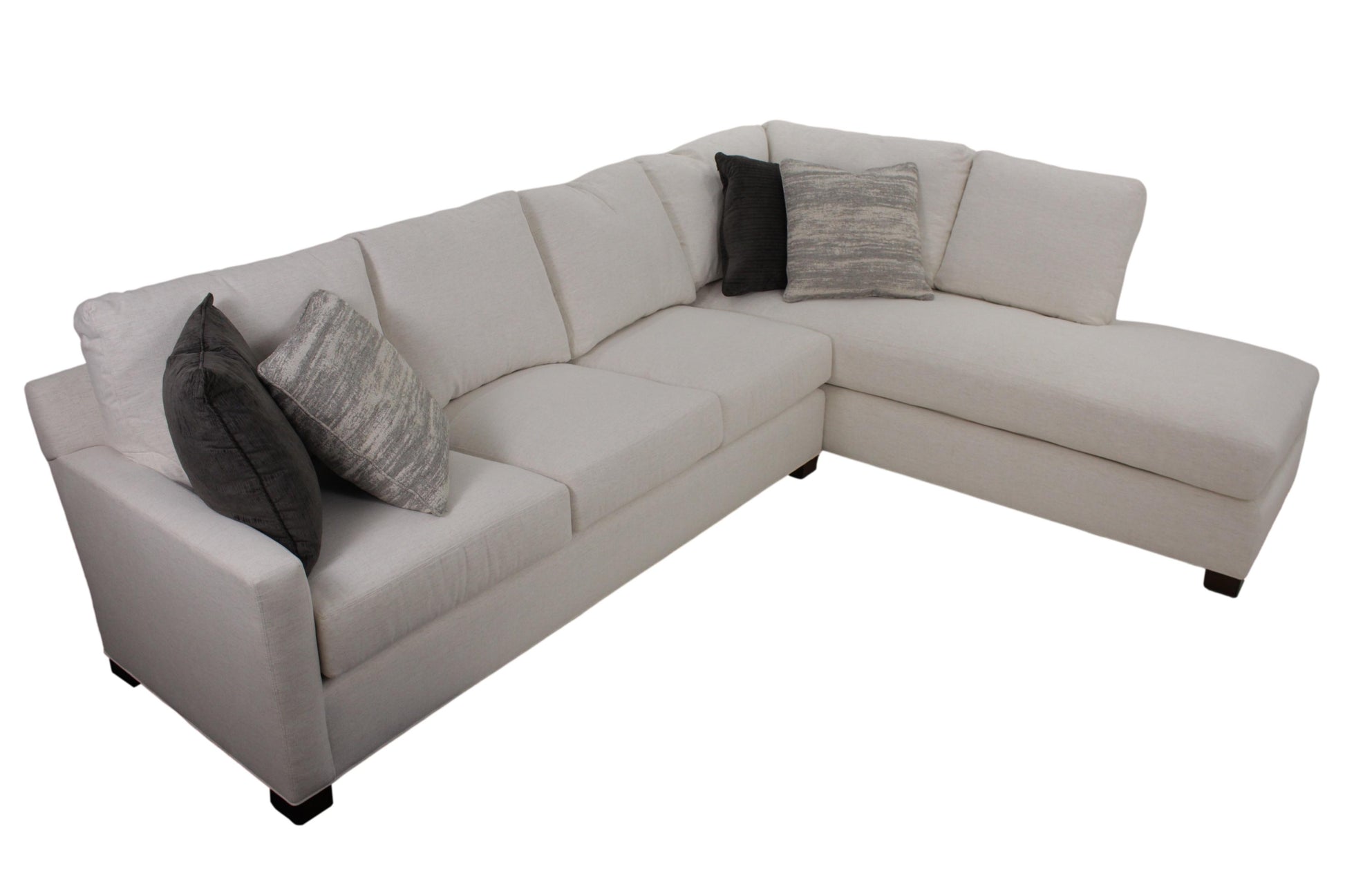 the Century Cornerstone 7600-94/42 living room upholstered sectional is available in Edmonton at McElherans Furniture + Design
