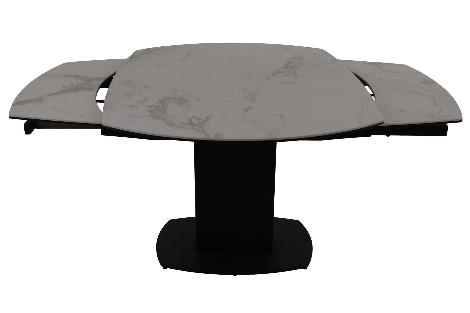the Colibri 5 piece dining package is available in Edmonton at McElherans Furniture + Design