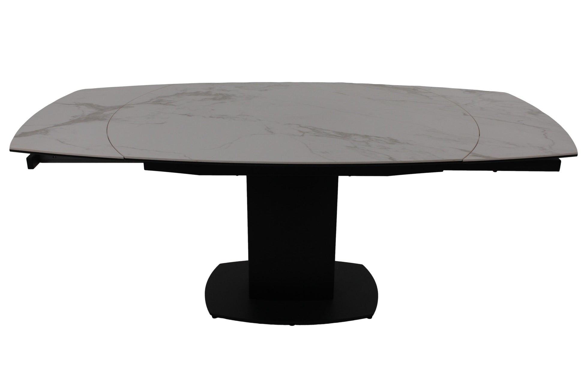 the Colibri 5 piece dining package is available in Edmonton at McElherans Furniture + Design