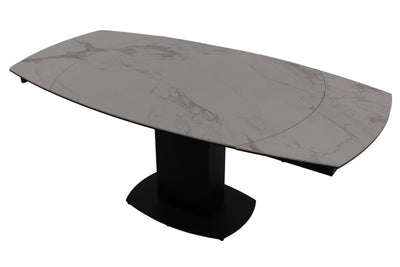 the Colibri  contemporary Gabriel dining room dining table is available in Edmonton at McElherans Furniture + Design
