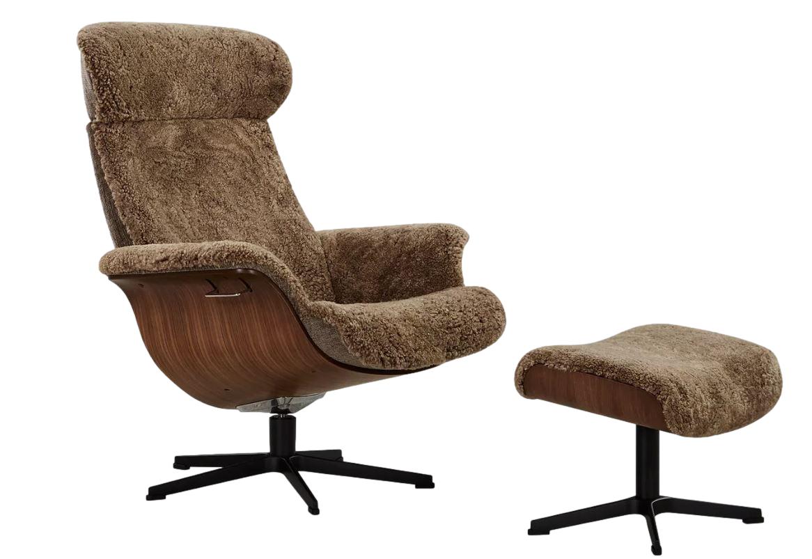 the Conform Timeout living room reclining swivel chair is available in Edmonton at McElherans Furniture + Design