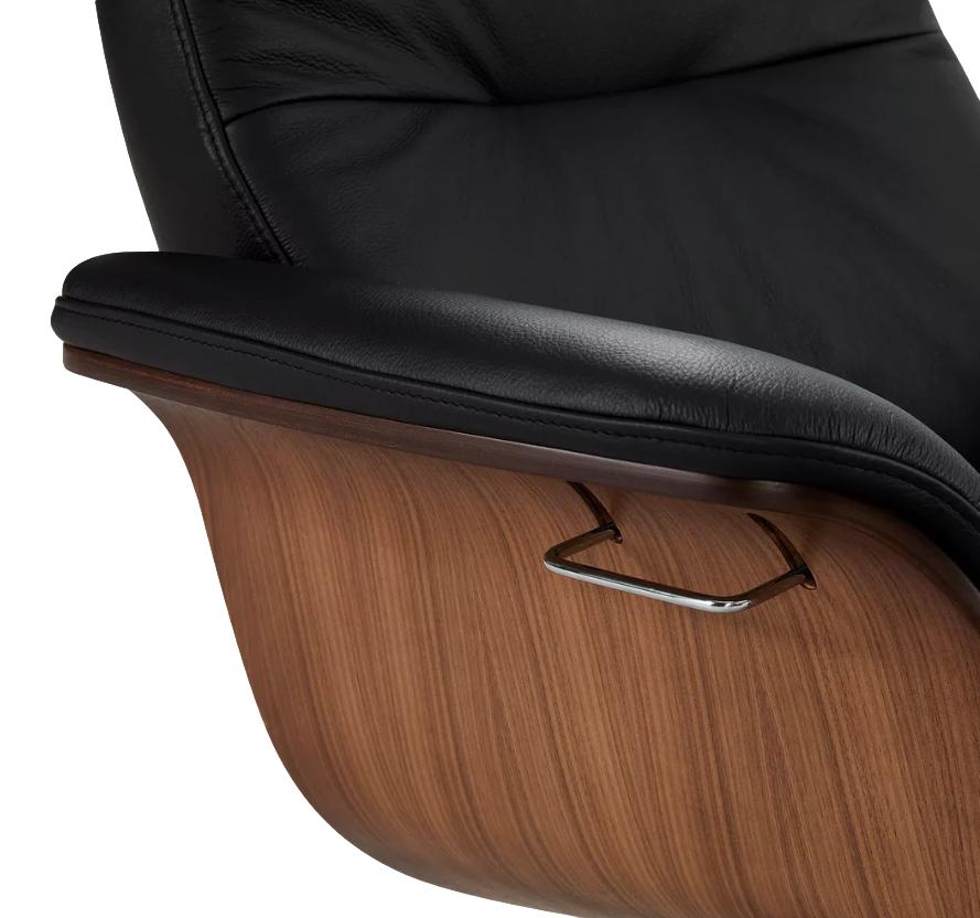 the Conform Timeout Large living room reclining swivel chair is available in Edmonton at McElherans Furniture + Design