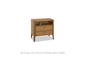 the Durham Caledon 257-201 bedroom night table is available in Edmonton at McElherans Furniture + Design