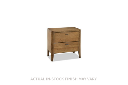 the Durham Caledon 257-202 bedroom night table is available in Edmonton at McElherans Furniture + Design