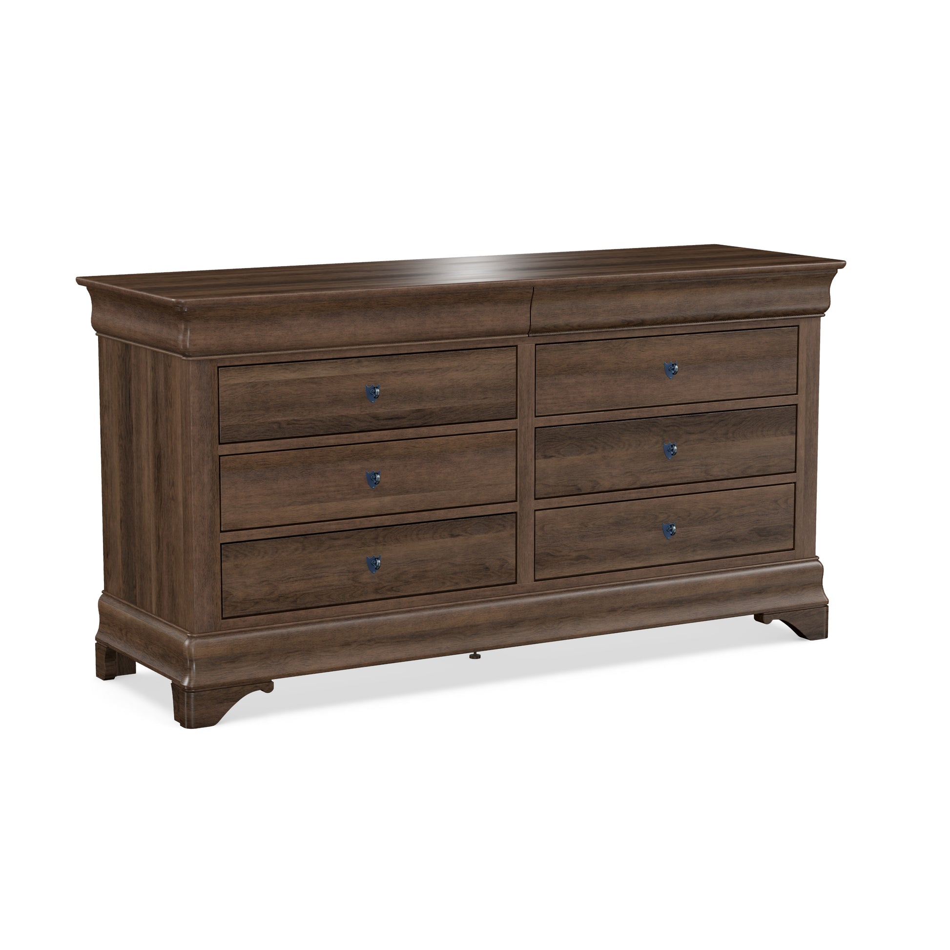 the Durham Chateau Fontaine 975-172 bedroom dresser is available in Edmonton at McElherans Furniture + Design