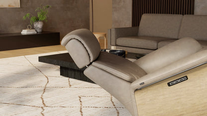 Fjords Nova 241116PZG living room reclining leather recliner