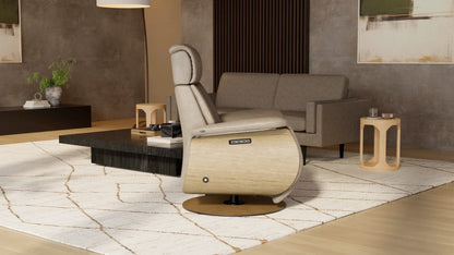 Fjords Nova 241116PZG living room reclining leather recliner