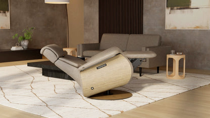 Fjords Nova 241116PZG living room reclining leather recliner