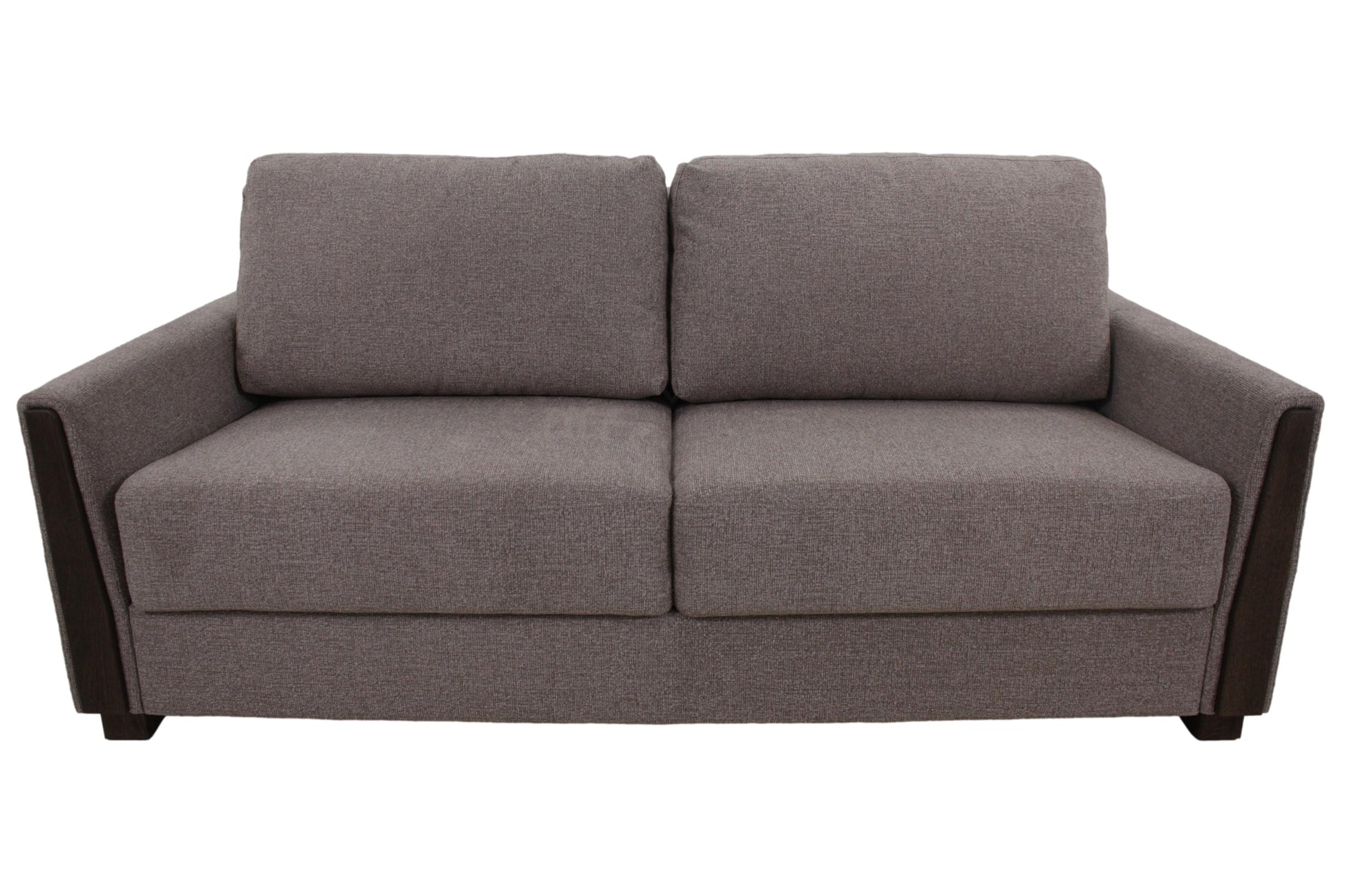 the Fjords Luna NordicRest 222003 living room upholstered sleep sofa is available in Edmonton at McElherans Furniture + Design