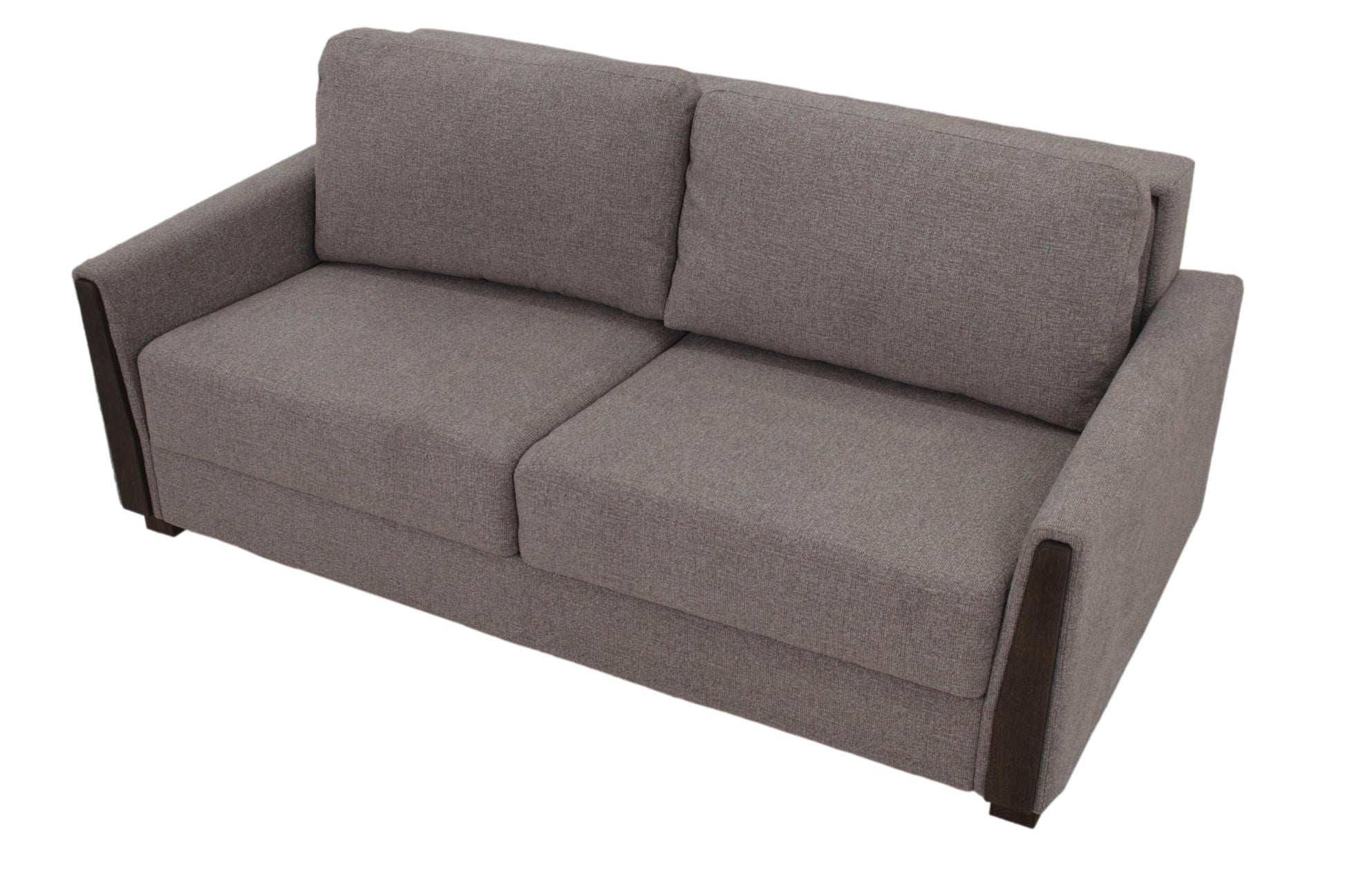 the Fjords Luna NordicRest 222003 living room upholstered sleep sofa is available in Edmonton at McElherans Furniture + Design