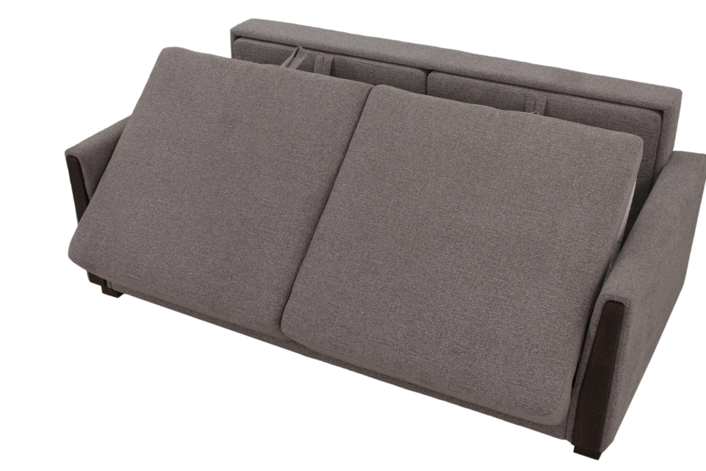 the Fjords Luna NordicRest 222003 living room upholstered sleep sofa is available in Edmonton at McElherans Furniture + Design