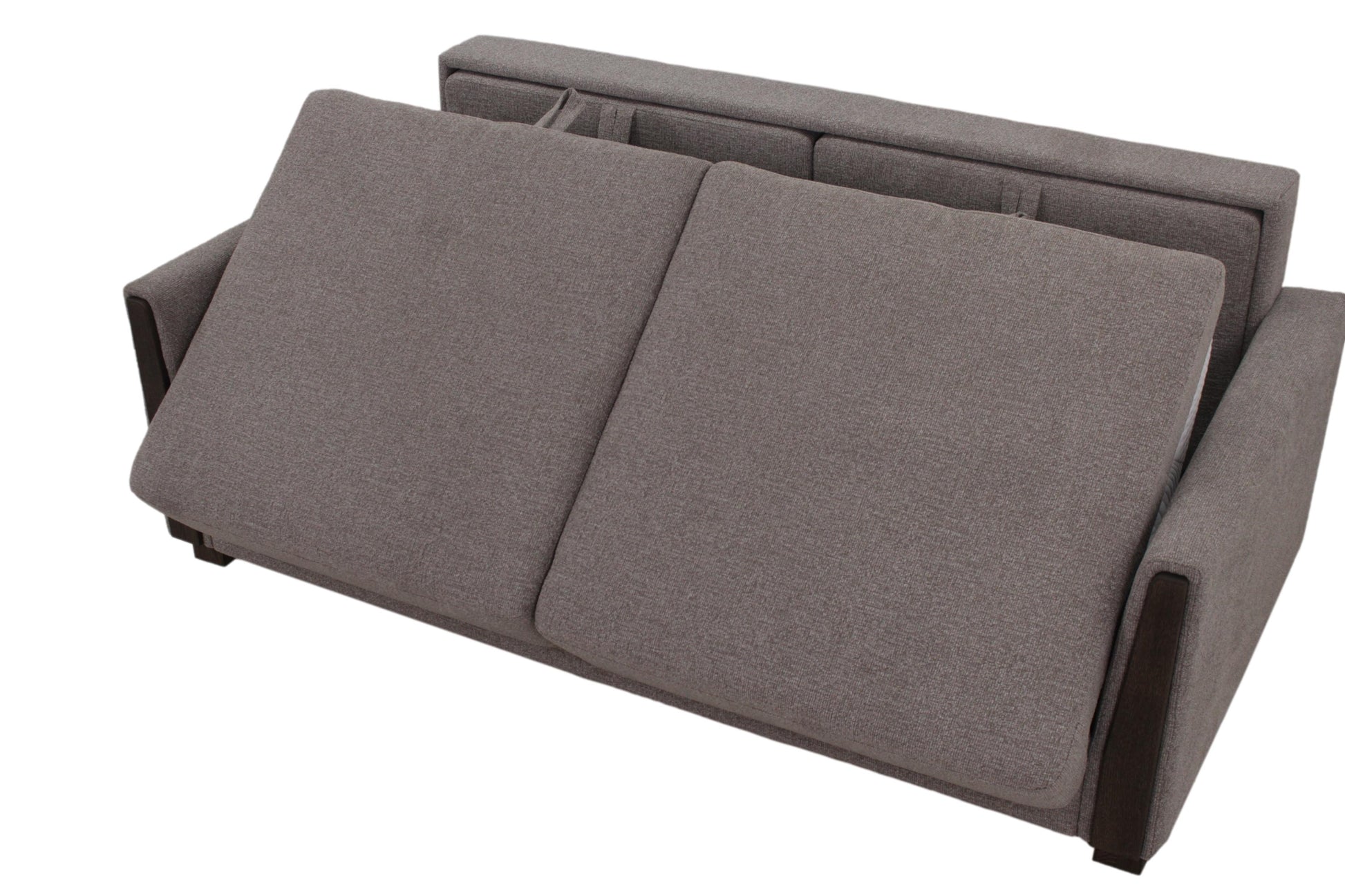 the Fjords Luna NordicRest 222003 living room upholstered sleep sofa is available in Edmonton at McElherans Furniture + Design