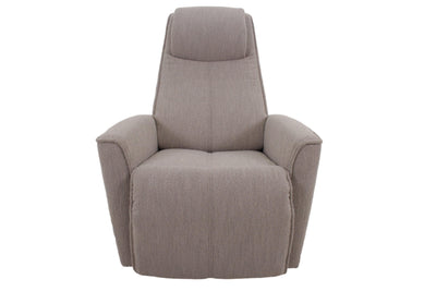 the Fjords  contemporary  living room reclining fabric recliner is available in Edmonton at McElherans Furniture + Design