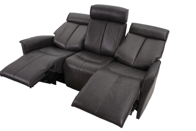 the Fjords  contemporary 577SW3-1 living room reclining sofa is available in Edmonton at McElherans Furniture + Design