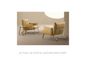 the Gamma Fifty living room leather swivel chair is available in Edmonton at McElherans Furniture + Design