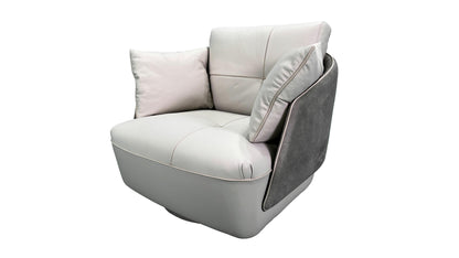 Gamma Space living room upholstered swivel chair