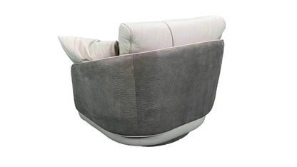 Gamma Space living room upholstered swivel chair