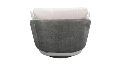 Gamma Space living room upholstered swivel chair