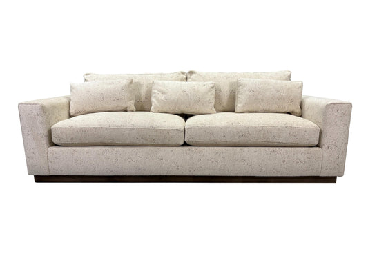 the HF Custom Grady living room upholstered sofa is available in Edmonton at McElherans Furniture + Design