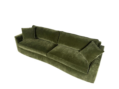 the HF Custom Regal living room upholstered sofa is available in Edmonton at McElherans Furniture + Design
