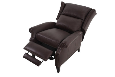 the Hancock & Moore  classic / traditional Sami living room reclining leather recliner is available in Edmonton at McElherans Furniture + Design