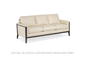 the Hancock & Moore Ava 6246-3 living room leather sofa is available in Edmonton at McElherans Furniture + Design