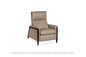 the Hancock & Moore Ava 7199 living room reclining leather recliner is available in Edmonton at McElherans Furniture + Design