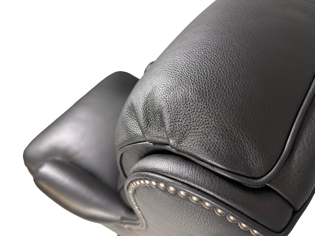 the Hancock & Moore Freeman home office desk chair is available in Edmonton at McElherans Furniture + Design