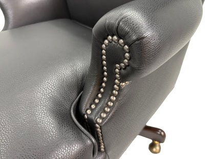 the Hancock & Moore Freeman home office desk chair is available in Edmonton at McElherans Furniture + Design