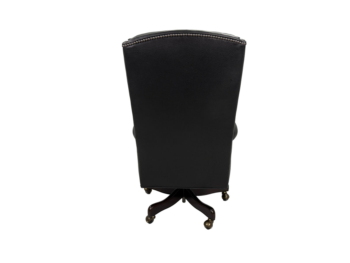 the Hancock & Moore Freeman home office desk chair is available in Edmonton at McElherans Furniture + Design