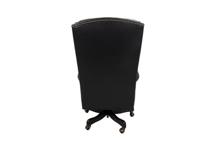 the Hancock & Moore Freeman home office desk chair is available in Edmonton at McElherans Furniture + Design