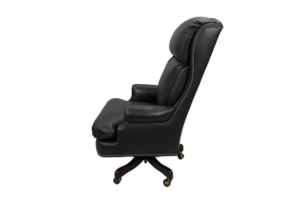 the Hancock & Moore Freeman home office desk chair is available in Edmonton at McElherans Furniture + Design