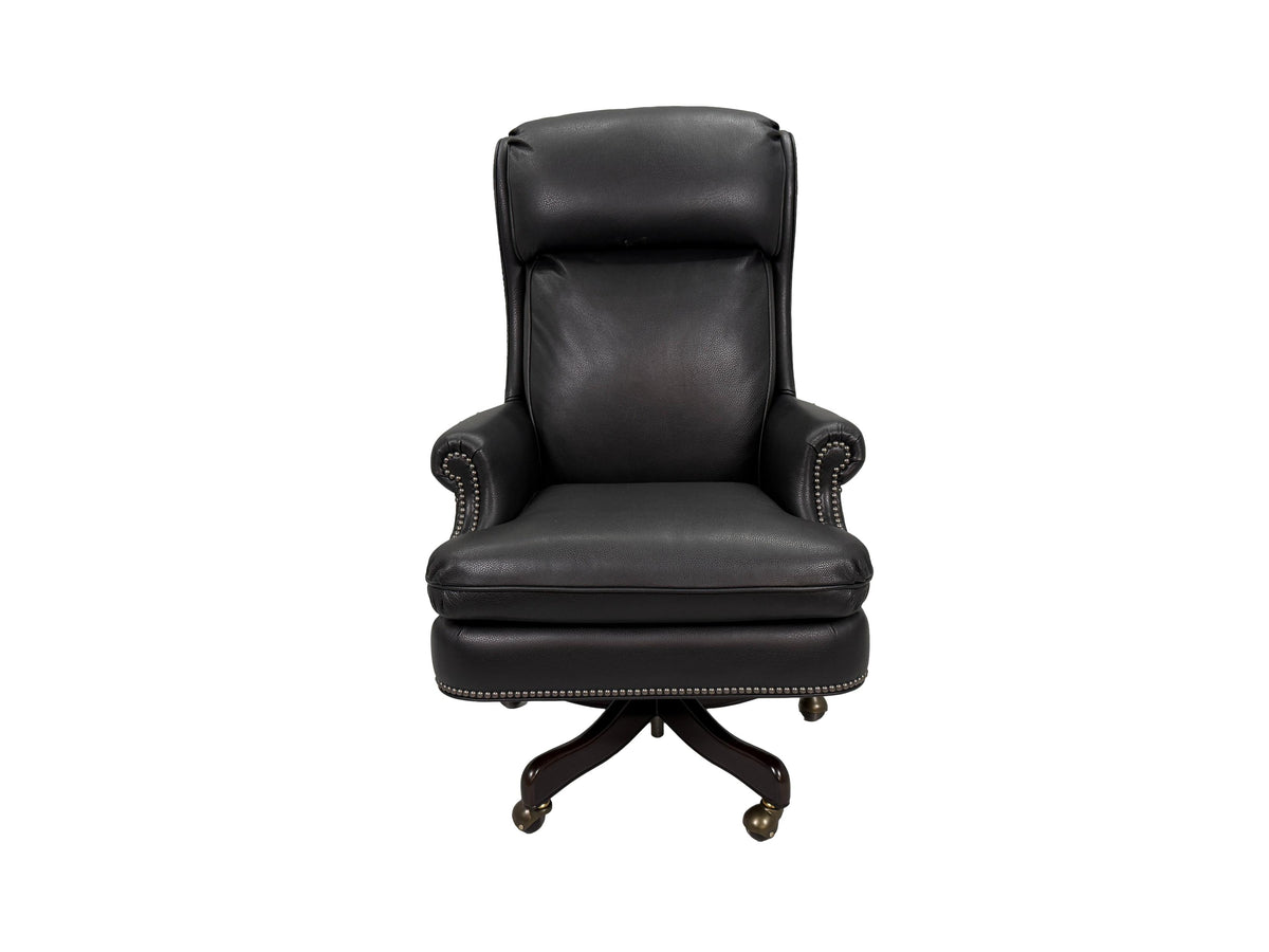 the Hancock & Moore Freeman home office desk chair is available in Edmonton at McElherans Furniture + Design