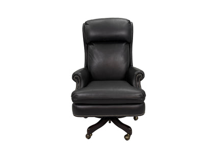 the Hancock & Moore Freeman home office desk chair is available in Edmonton at McElherans Furniture + Design