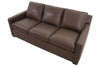 the Hancock & Moore  transitional Luna living room leather upholstered sofa is available in Edmonton at McElherans Furniture + Design