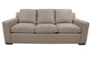 the Hancock & Moore  transitional Oasis living room leather upholstered sofa is available in Edmonton at McElherans Furniture + Design